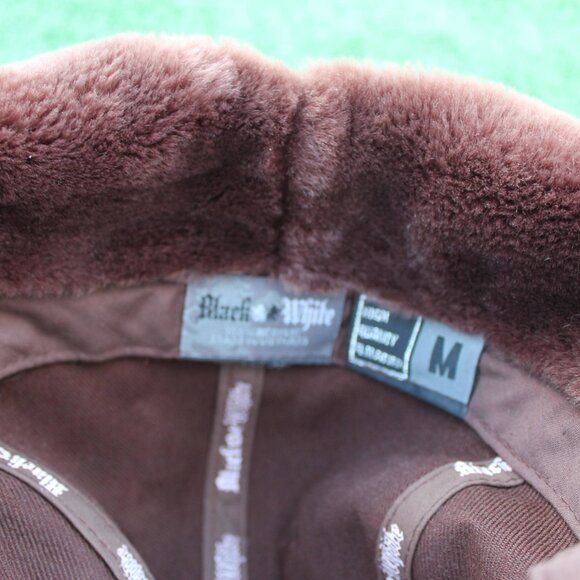 🤎⚾Script A - Black/White Brand - "High Quality Premium Headwear" Hat, Cap - Picture 4 of 7